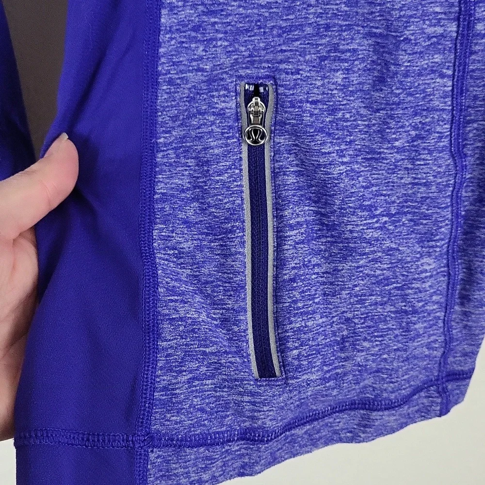Lululemon Star Runner Pullover Pigment Blue Size 4